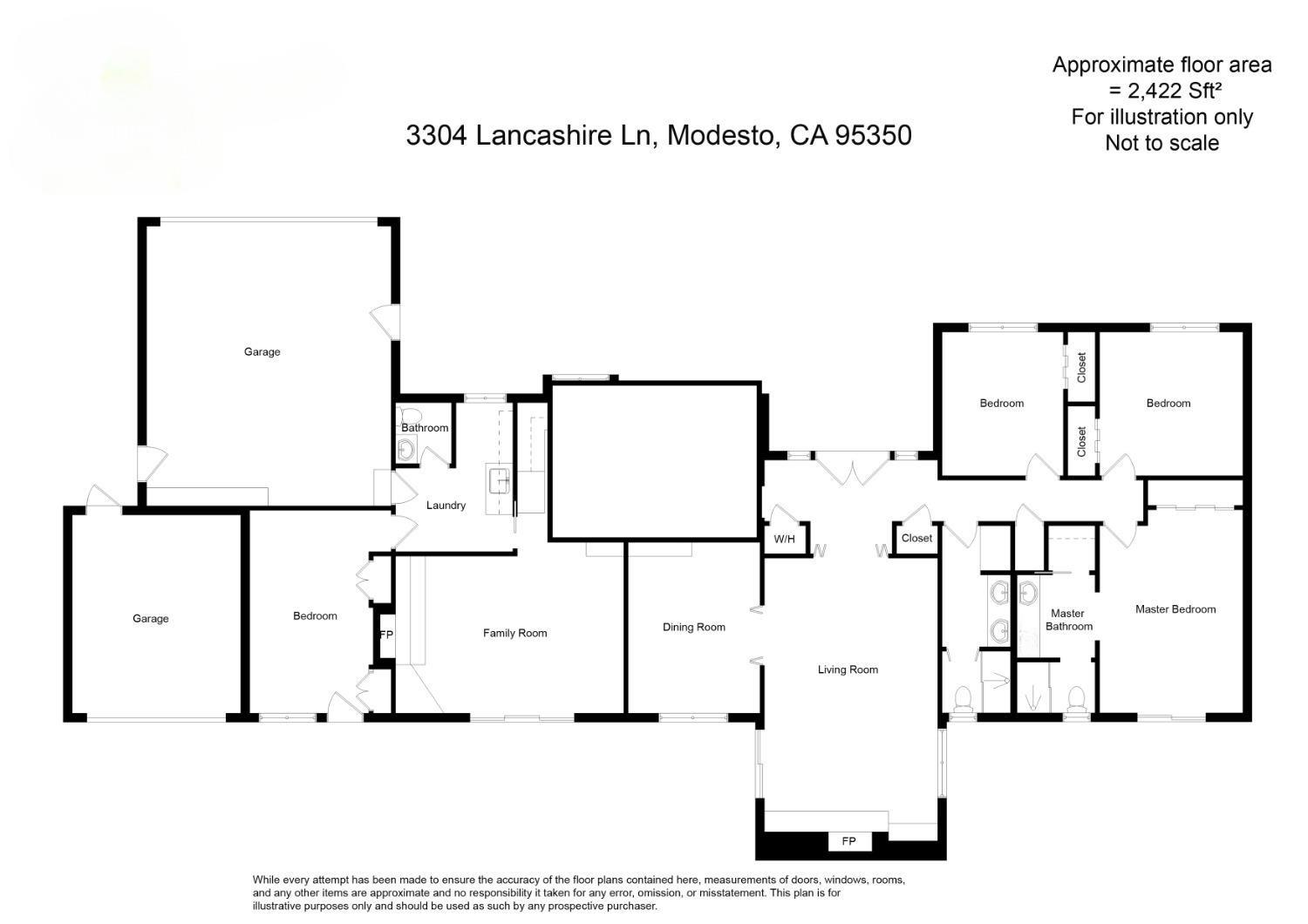 Detail Gallery Image 33 of 33 For 3304 Lancashire Ln, Modesto,  CA 95350 - 4 Beds | 2/1 Baths