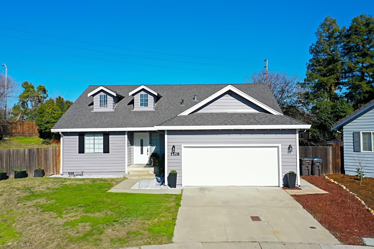 Nestled at the end of a quiet cul-de-sac in one of Stockton's most established neighborhoods, this modern two-story home has been meticulously cared for and beautifully updated to offer both comfort and style. Renovated in 2019, the home features significant upgrades, including a new roof, updated fixtures, appliances, and modern finishes, ensuring peace of mind and move-in readiness. The freshly painted interiors, cathedral ceilings, and skylights enhance the natural light throughout, while stone countertops in the kitchen add a touch of elegance and durability. Situated on an oversized 9,674 sq. ft. lot, the property provides ample outdoor space for entertaining, gardening, or relaxation.  Located steps from Victory Park, residents can enjoy walking paths, tennis courts, picnic areas, and a playground, making it a hub for recreation and leisure. The nearby Smith Canal offers scenic waterways perfect for fishing, kayaking, or peaceful evening strolls. This home is part of a well-established neighborhood characterized by mature trees and a welcoming community atmosphere.  Conveniently located, the property is just minutes from top-rated schools, UoP, Downtown Stockton and major highways,  This is more than just a house, it's a place to call home!