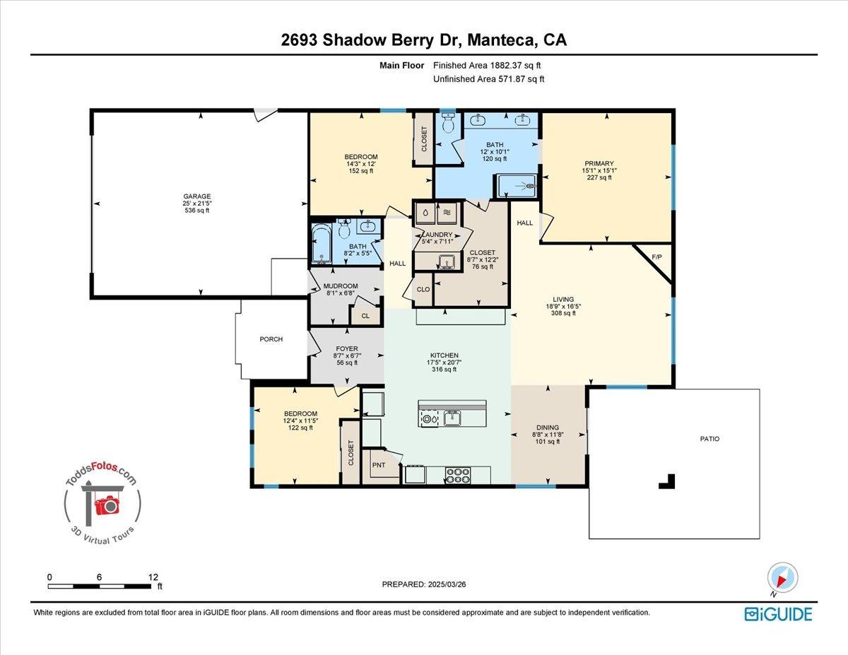Detail Gallery Image 46 of 80 For 2693 Shadow Berry Dr, Manteca,  CA 95336 - 3 Beds | 2 Baths