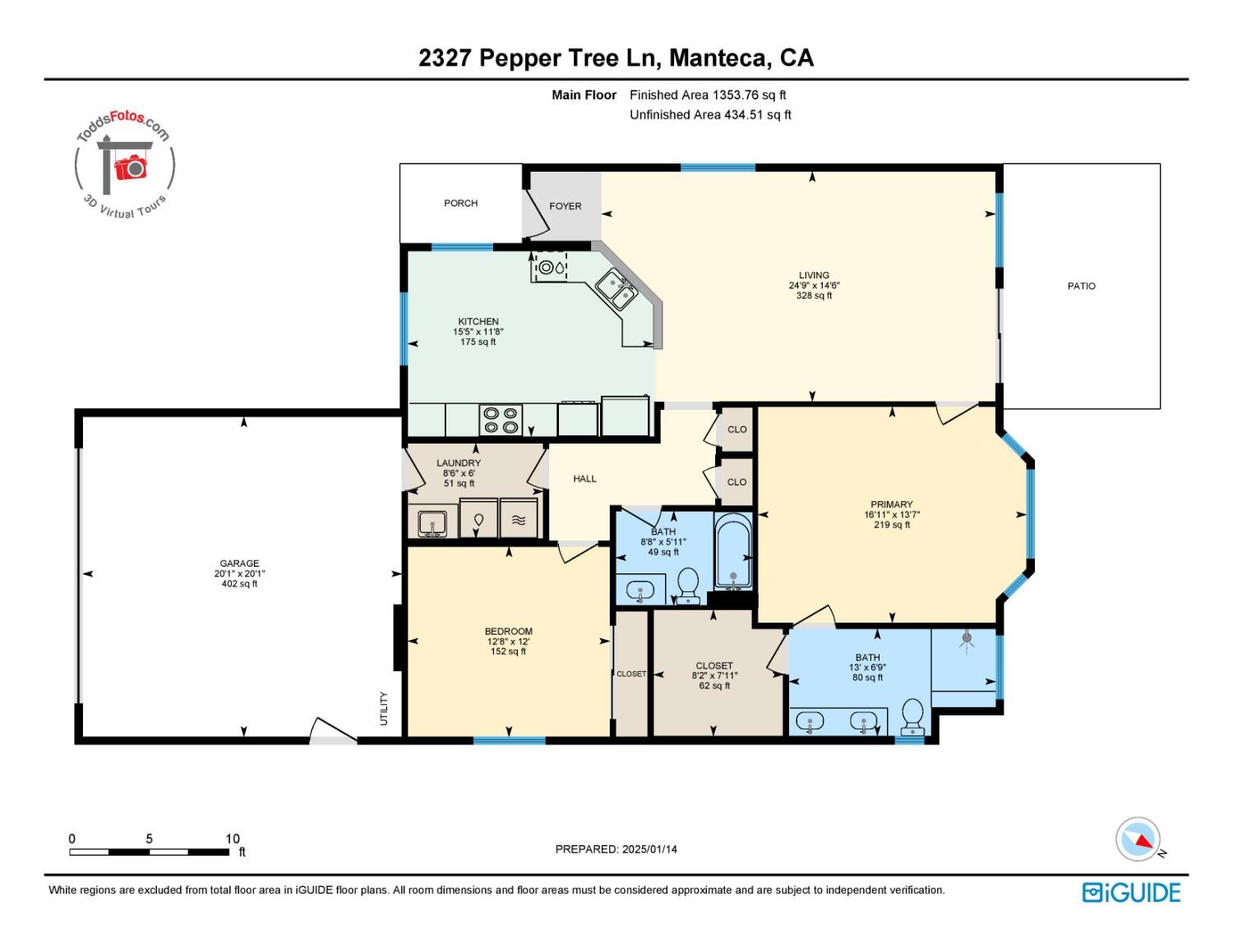 Detail Gallery Image 36 of 81 For 2327 Pepper Tree Ln, Manteca,  CA 95336 - 2 Beds | 2 Baths