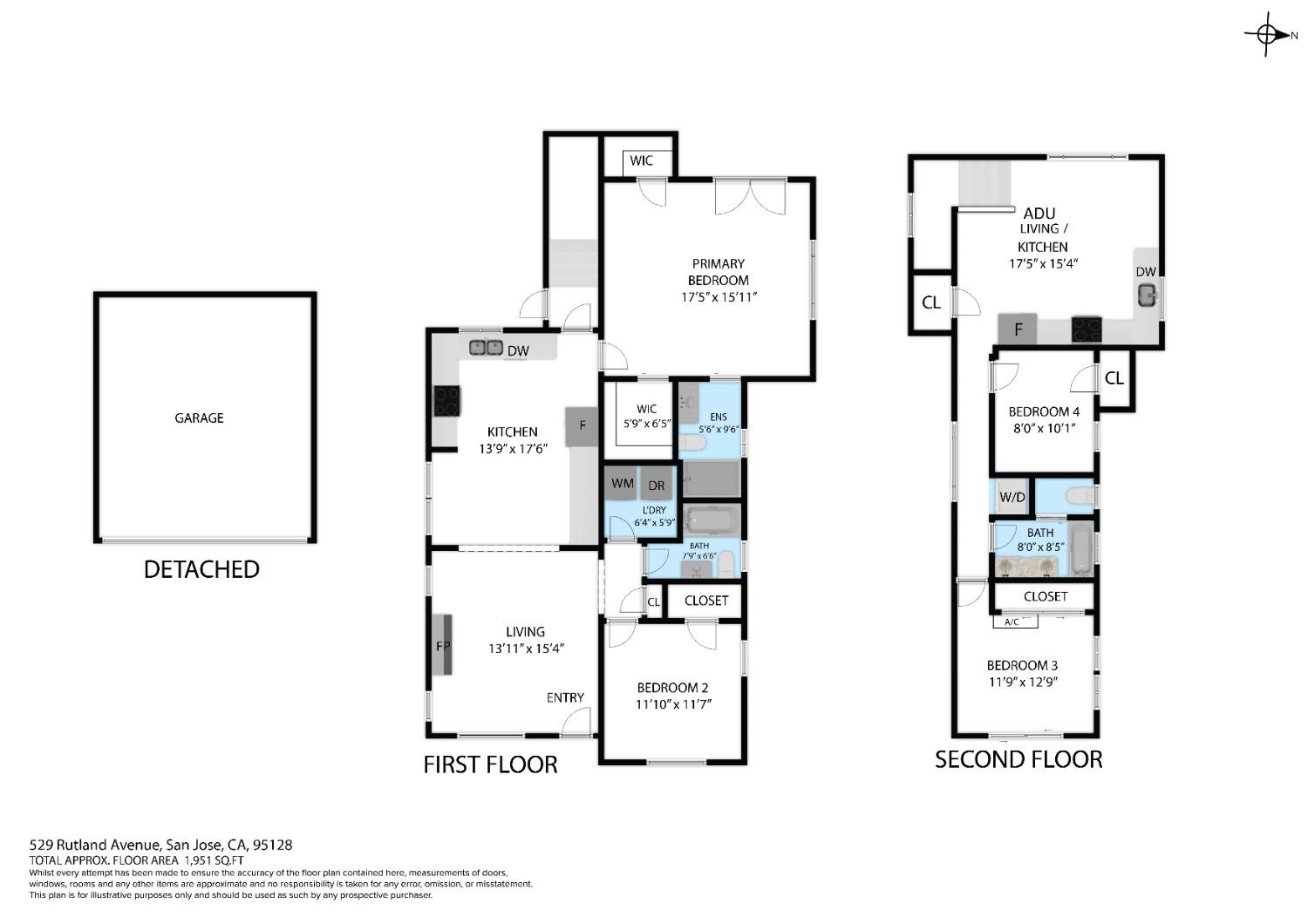 Detail Gallery Image 65 of 66 For 529 Rutland Ave, San Jose,  CA 95128 - 4 Beds | 3 Baths
