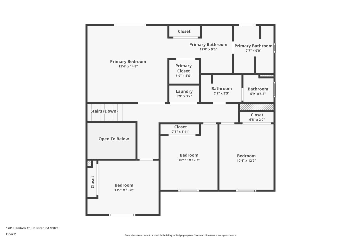 Detail Gallery Image 56 of 56 For 1701 Hemlock Ct, Hollister,  CA 95023 - 4 Beds | 2/1 Baths