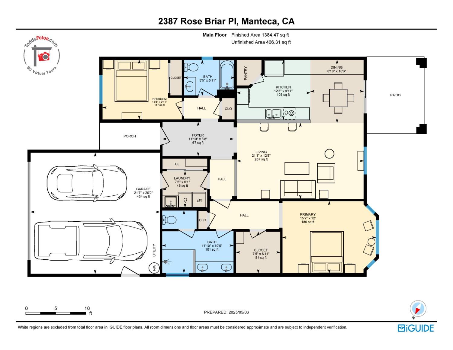 Detail Gallery Image 32 of 77 For 2387 Rose Briar Pl, Manteca,  CA 95336 - 2 Beds | 2 Baths