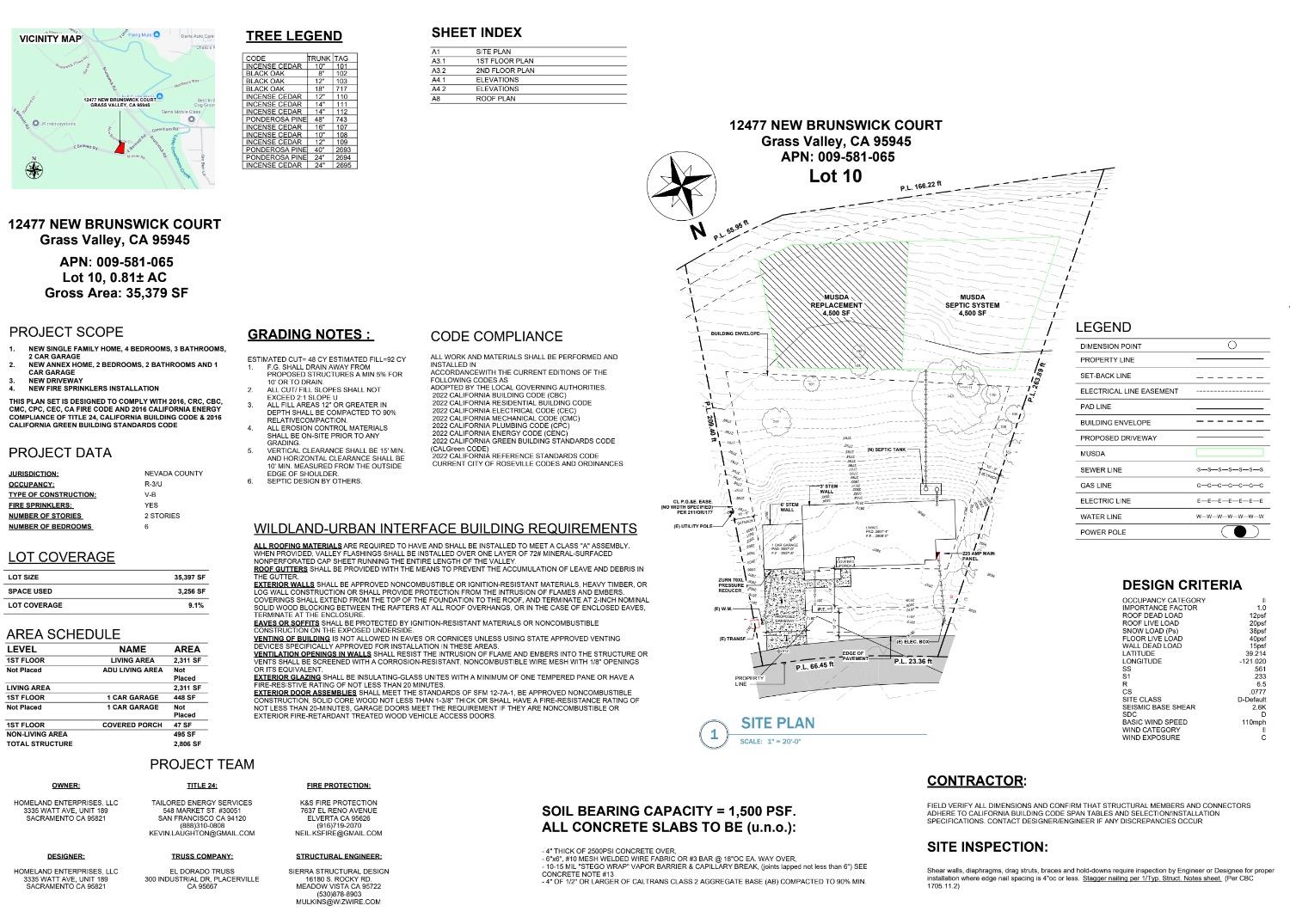 Detail Gallery Image 1 of 4 For 12477 New Brunswick Ct, Grass Valley,  CA 95945 - – Beds | – Baths