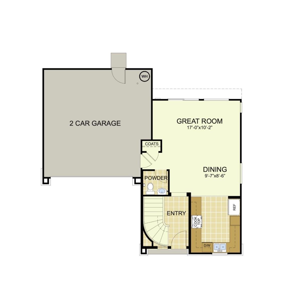 Detail Gallery Image 3 of 18 For 441 Caravaggio (Lot 4) Cir, Sacramento,  CA 95835 - 3 Beds | 2/1 Baths