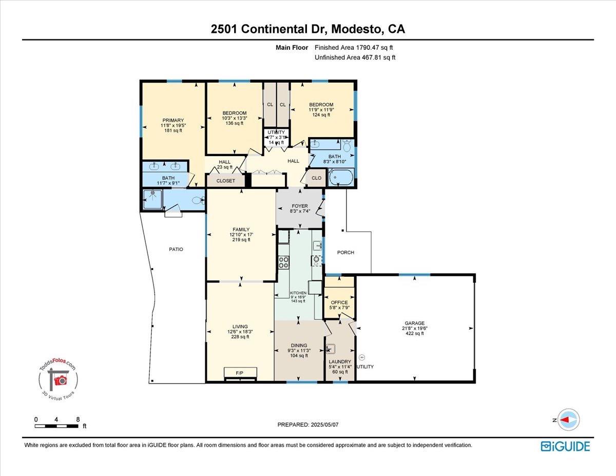 Detail Gallery Image 51 of 51 For 2501 Continental Dr, Modesto,  CA 95355 - 3 Beds | 2 Baths