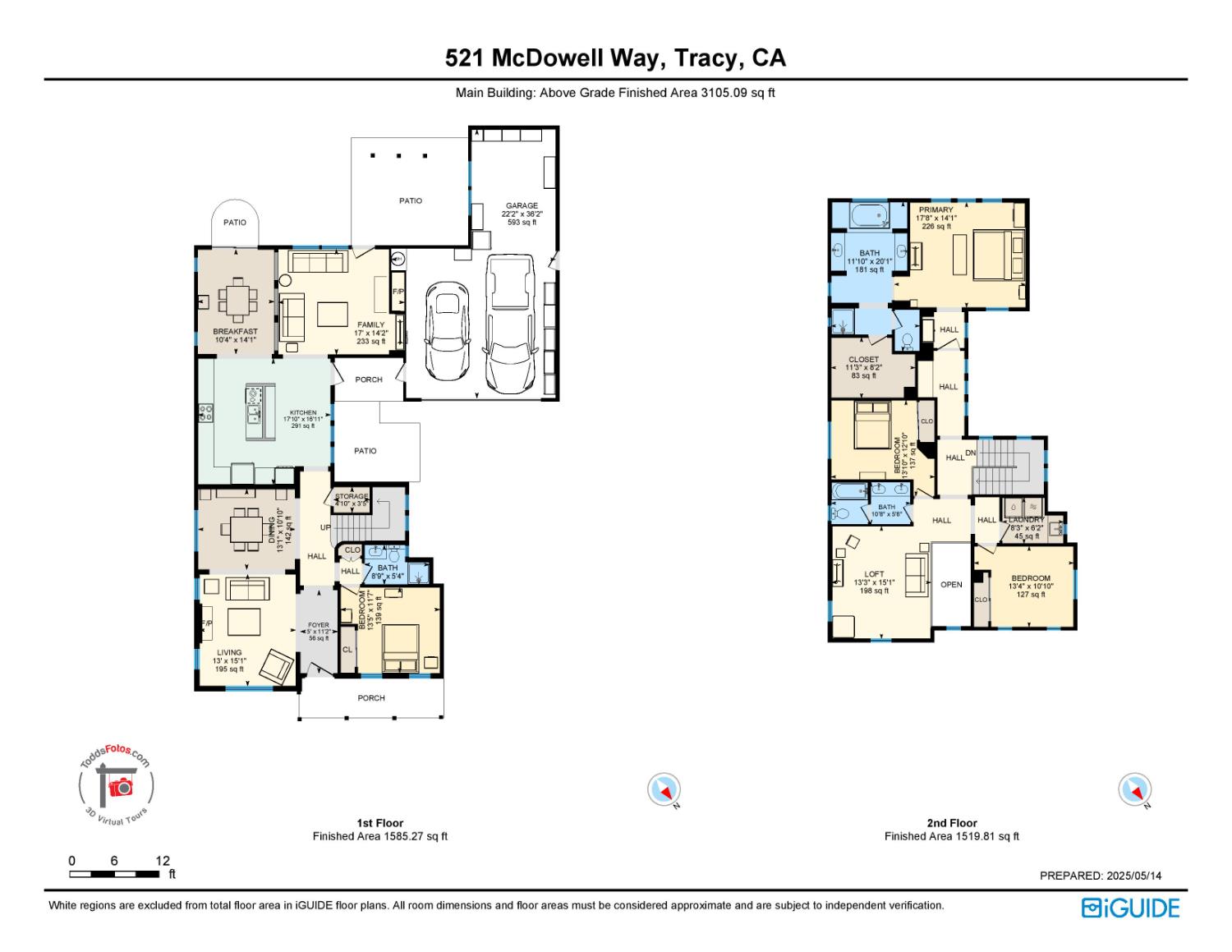 Detail Gallery Image 59 of 59 For 521 Mcdowell Way, Tracy,  CA 95377 - 4 Beds | 3 Baths