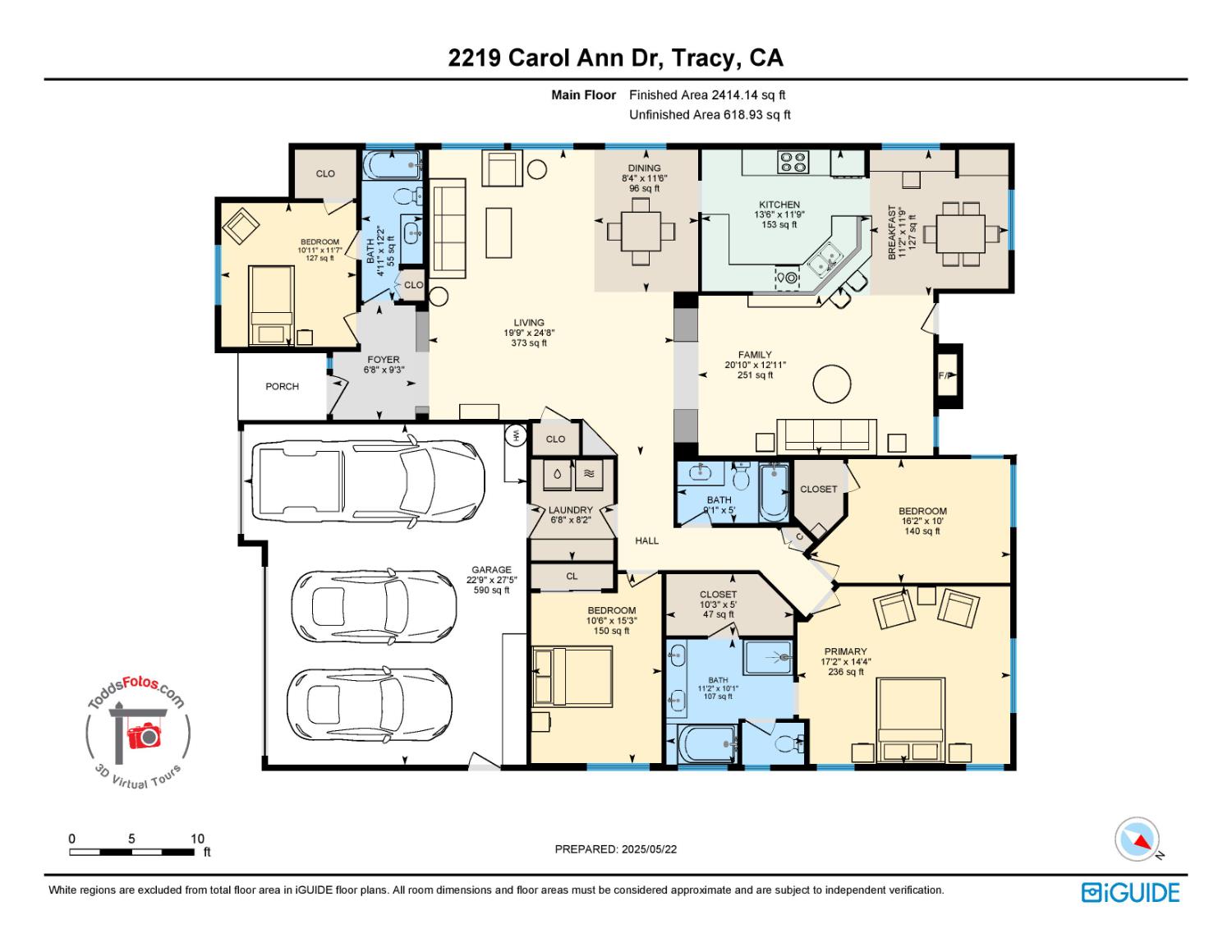 Detail Gallery Image 50 of 50 For 2219 Carol Ann Dr, Tracy,  CA 95377 - 4 Beds | 3 Baths