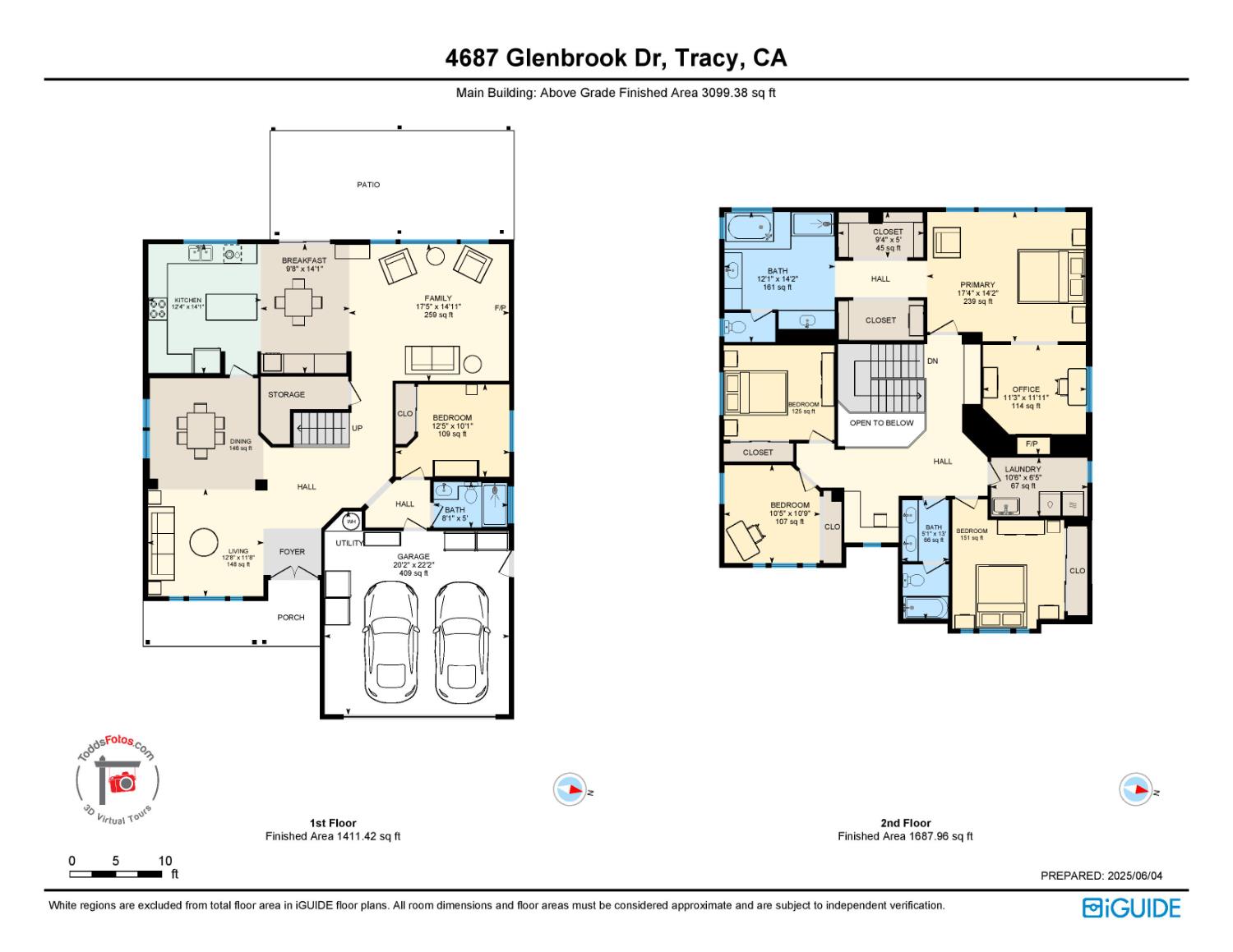 Detail Gallery Image 54 of 54 For 4687 Glenbrook Dr, Tracy,  CA 95377 - 5 Beds | 3 Baths