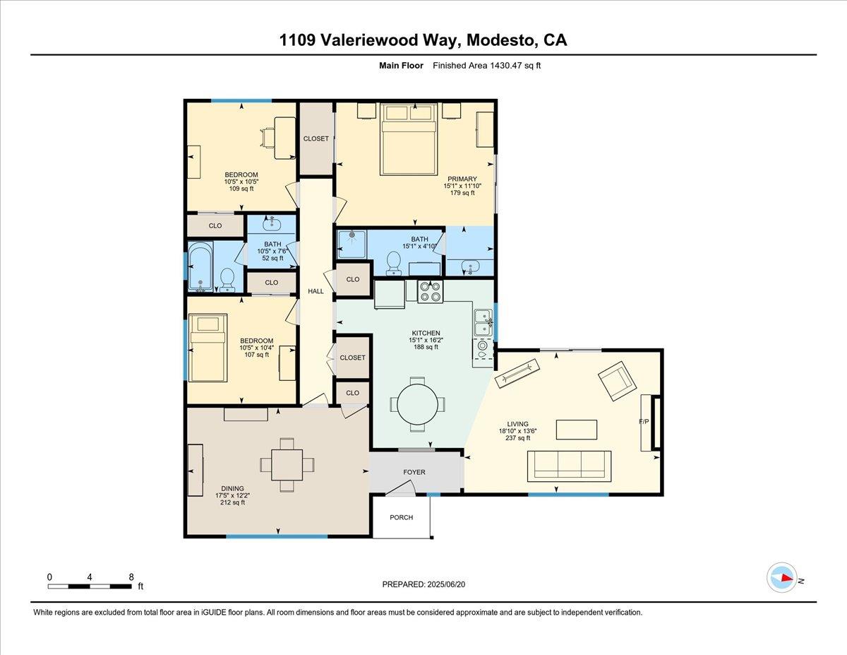 Detail Gallery Image 59 of 59 For 1109 Valeriewood Way, Modesto,  CA 95355 - 3 Beds | 2 Baths