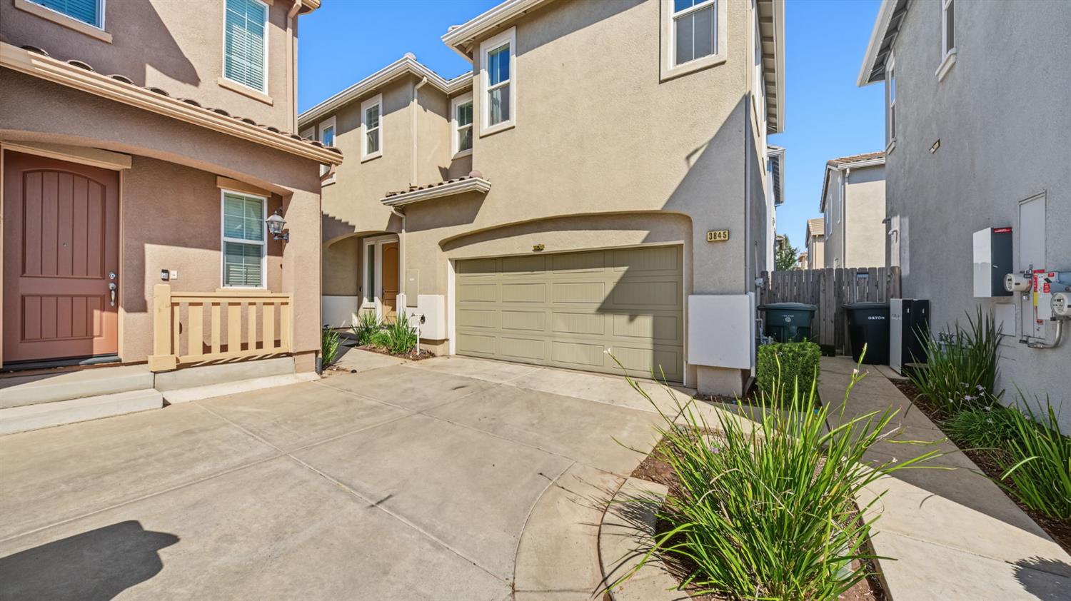 Built in 2019, this 4-bedroom, 3-bathroom home combines modern upgrades with comfortable living. It features a bright open layout, an eat-in kitchen with an island, and a dedicated home office. Modern touches include recessed lighting, attractive beech cabinets, stylish satin nickel hardware, and stainless steel appliances. Upstairs, you'll find the spacious primary suite with luxurious bath features, along with additional bedrooms and laundry facilities. The home includes a 2-car attached garage, tankless  water heater, and an inviting backyard patioperfect for relaxing or entertaining.